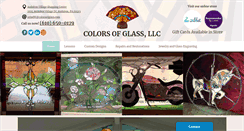 Desktop Screenshot of colorsofglass.com